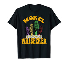 Load image into Gallery viewer, Morel Mushroom Shirt | Funny Retro Vintage MOREL WHISPERER T-Shirt