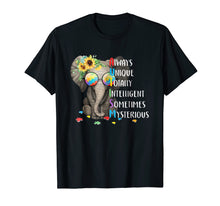Load image into Gallery viewer, autism awareness - elephant Tshirt
