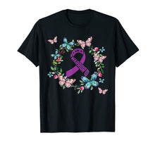 Load image into Gallery viewer, Fibromyalgia Awareness Shirt - butterfly T-Shirt