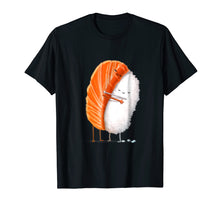 Load image into Gallery viewer, Sushi Hug Kawaii Graphic T shirt