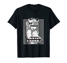 Load image into Gallery viewer, Ahegao face t shirt lewd anime shirt and neko cosplay gift