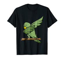 Load image into Gallery viewer, Dabbing Parakeet Bird T-Shirt