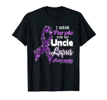 Load image into Gallery viewer, I wear Purple for my Uncle - Lupus Awareness shirt