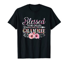 Load image into Gallery viewer, Love Blessed To Be Called Grammie Tshirt Family