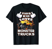 Load image into Gallery viewer, This Kid Loves Monster Trucks T-Shirt