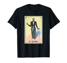 Load image into Gallery viewer, El Catrin Card Loterie Shirt Gentleman Dapper Man
