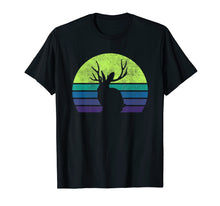 Load image into Gallery viewer, Retro Jackalope 70s 80s Style Sunset Vintage Shirt