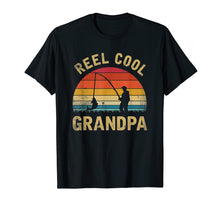 Load image into Gallery viewer, Mens Vintage Reel Cool GRANDPA Fish Fishing Shirt Father's Day Gi