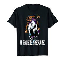 Load image into Gallery viewer, Bigfoot Riding Unicorn Shirt Funny Tshirt Boys Men Kids