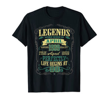 Load image into Gallery viewer, 80th Birthday Gifts The Man Myth Legend April 1939 T-Shirt