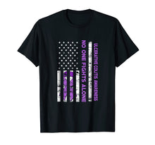 Load image into Gallery viewer, No One Fights Alone Flag USA Ulcerative Colitis Awareness