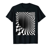 Load image into Gallery viewer, Optical Illusion Shirt Hole Illusion Science Art T Shirt