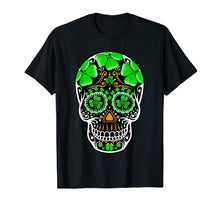 Load image into Gallery viewer, Holiday Sugar Skull Shirt Mexican Holiday Skull Shirt
