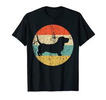 Load image into Gallery viewer, Basset Hound Shirt - Vintage Retro Basset Hound Dog T-Shirt