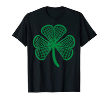Load image into Gallery viewer, Lacrosse St Patricks Day Shamrock Lucky Lacrosse T-Shirt Tee