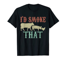 Load image into Gallery viewer, Mens I'd Smoke That Shirt - Vintage Funny BBQ Grilling Chef Gift