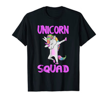 Load image into Gallery viewer, Unicorn Squad dabbing dab dance funny T-shirt Awesome Gift