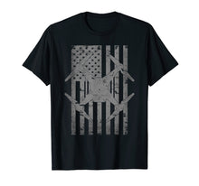 Load image into Gallery viewer, Drone Flag Patriotic Quadcopter UAS UAV Drone Pilot T-Shirt