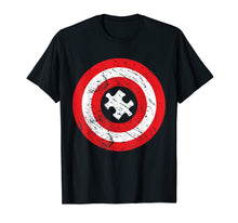 Load image into Gallery viewer, Captain Autism T-Shirt Autism Awareness Superhero Shirt