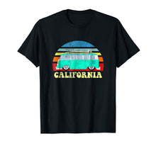 Load image into Gallery viewer, California Hippie Van Beach Vans Surfer T Shirt Retro