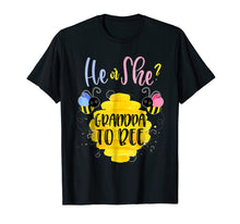 Load image into Gallery viewer, Mens Gender Reveal What Will It Bee Shirt He or She Grandpa Tee