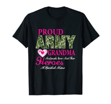 Load image into Gallery viewer, Proud Army grandma (white) T-Shirt