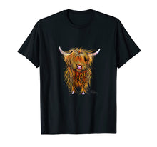 Load image into Gallery viewer, HiGHLaND CoW ANiMaL PRiNT ' HuMPHReY ' T-SHiRT ToP