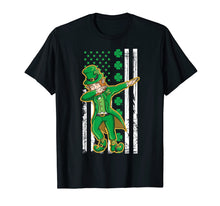 Load image into Gallery viewer, Dabbing Leprechaun Shirt - St Patricks Day Tshirt Gift