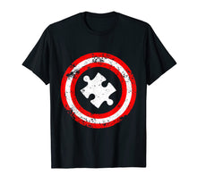 Load image into Gallery viewer, Captain Autism Superhero T-Shirt - Autism Awareness Shirts