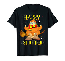 Load image into Gallery viewer, Harry Slother Funny Sloth Harry Magical Wizard Potter Shirt
