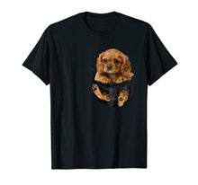 Load image into Gallery viewer, Cocker Spaniel Pocket Puppy T-Shirt - Cocker Spaniel Dog