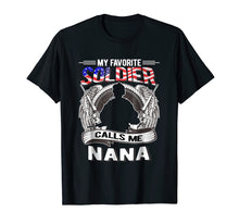 Load image into Gallery viewer, Proud Army Grandma Shirt My Favorite Soldier Calls Me Nana