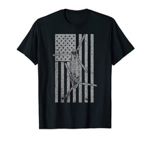 Load image into Gallery viewer, CH-47 Chinook Military Helicopter Vintage Flag Pilot T-shirt