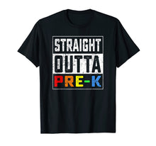 Load image into Gallery viewer, Kids Graduation 2019 Tshirt Straight Outta Pre-K