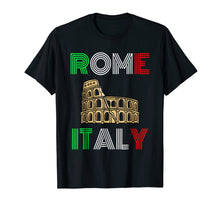 Load image into Gallery viewer, Rome Colosseum Italy Souvenir T-Shirt | Tourist Flag Tee
