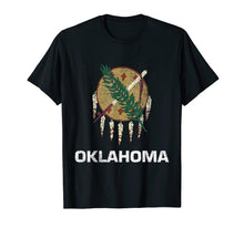 Load image into Gallery viewer, State of Oklahoma flag t-shirt gift for men, women & kids