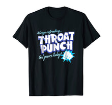 Load image into Gallery viewer, Distressed Refreshing Throat Punch T-Shirt Blue