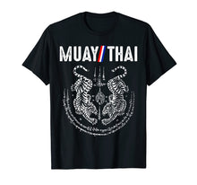 Load image into Gallery viewer, Muay Thai Twin Tiger T-shirt