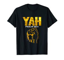 Load image into Gallery viewer, Hebrew Israelite T-shirt Gold Yah Clothing Tee Yahweh Gift