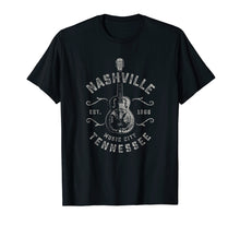 Load image into Gallery viewer, Nashville Music City USA Vintage T-shirt