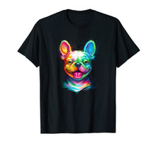 Load image into Gallery viewer, Happy French Bulldog Smiling Face T-Shirt