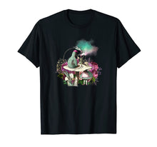 Load image into Gallery viewer, Alice and the smoking caterpillar in Wonderland