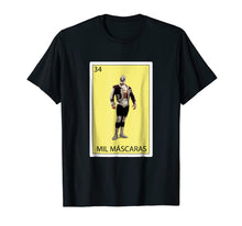 Load image into Gallery viewer, Playera de Lucha Libre Mil Mascaras - Mexican Loteria shirts