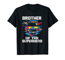 Load image into Gallery viewer, Super Brother Tshirt Autism Awareness Gift KIds Superhero