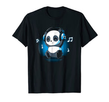 Load image into Gallery viewer, Dj Panda Headphones T shirt