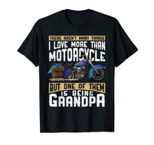 Load image into Gallery viewer, Mens Best Grandpa Biker Motorcycle T Shirt Gift For Grandfather