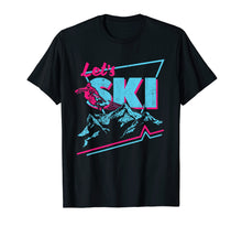Load image into Gallery viewer, Retro Ski T-Shirt - Vintage 80s 90s Skiing Outfit
