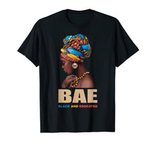 Load image into Gallery viewer, BAE Black And Educated Shirts For Womens-Black Queen Shirt