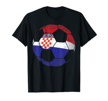 Load image into Gallery viewer, Croatia Soccer Ball Flag Jersey Shirt - Croatian Football