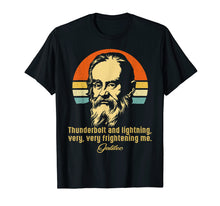 Load image into Gallery viewer, Thunderbolt Lightning Very Frightening Me Galileo Tshirt T-Shirt